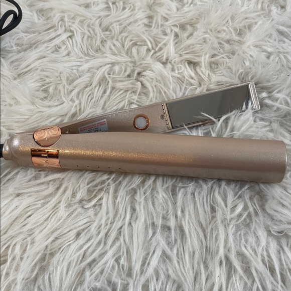 TYME Iron Pro 2-in-1 Hair Curler & Straightener Rose Gold - Picture 5 of 9